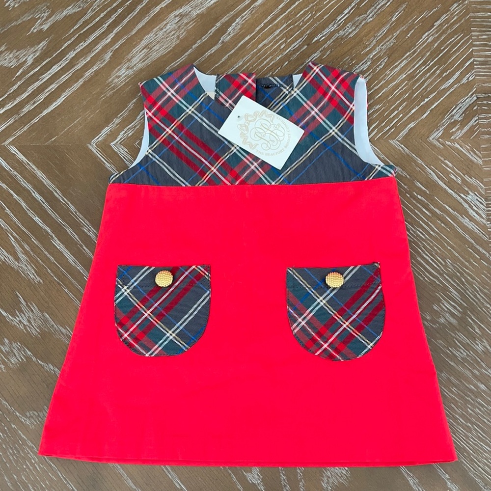TBBC Jill tartan jumper BNWT